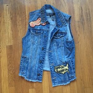 Denim vest